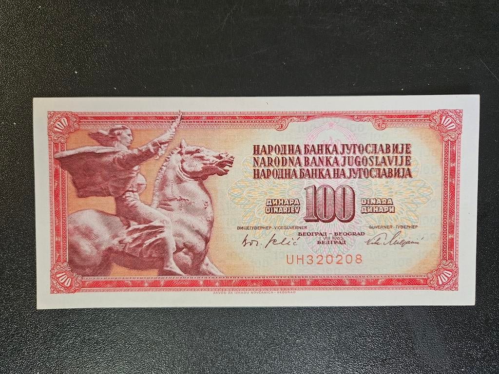 Joegoslavië pick 80b 1965 UNC, Ophalen of Verzenden, Joegoslavië, Los biljet