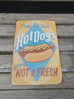 Hot Dogs reclame bord, Ophalen of Verzenden, Zo goed als nieuw, Reclamebord
