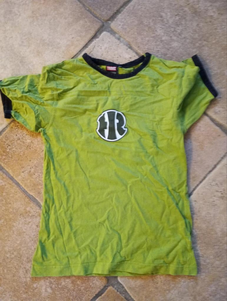 Heideroosjes t shirt met hun logo, Ophalen of Verzenden, Groen