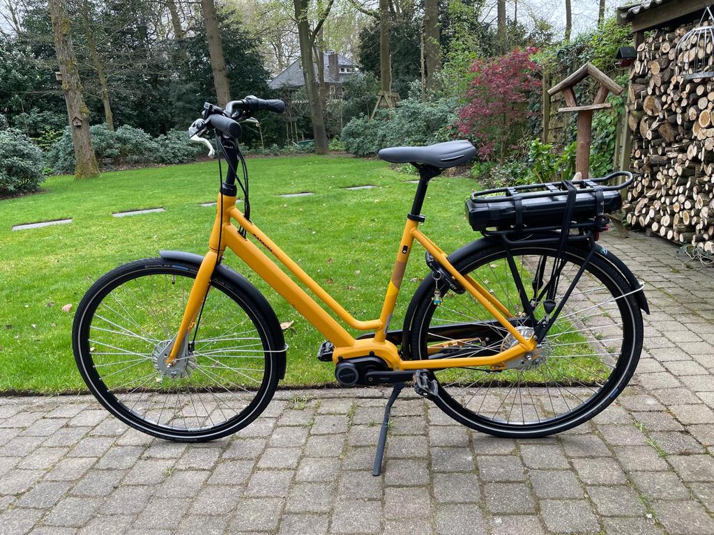Batavus Fonk E-go Plus 2023 | Middenmotor | 400Wh | 53 cm, Ophalen, Gebruikt, Batavus, 51 tot 55 cm