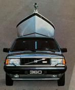 VOLVO 340 / 360 GLT & GLS - 1984 Autofolder, Verzenden, Zo goed als nieuw, Volvo