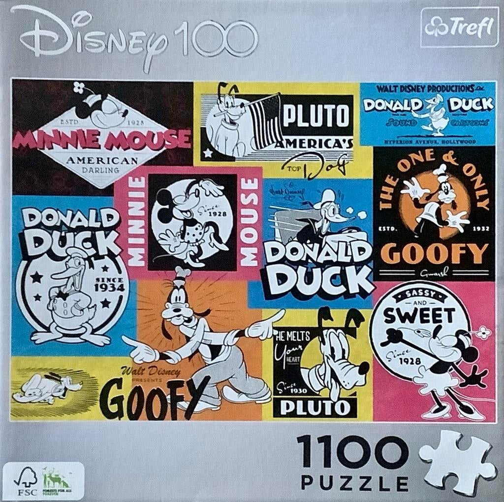 Disney puzzel, Ophalen, 500 t/m 1500 stukjes, Gebruikt, Legpuzzel