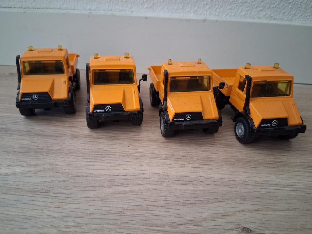 Unimog u140 siku, Hobby en Vrije tijd, Modelauto's | 1:50, Ophalen of Verzenden, Zo goed als nieuw, Bus of Vrachtwagen, SIKU