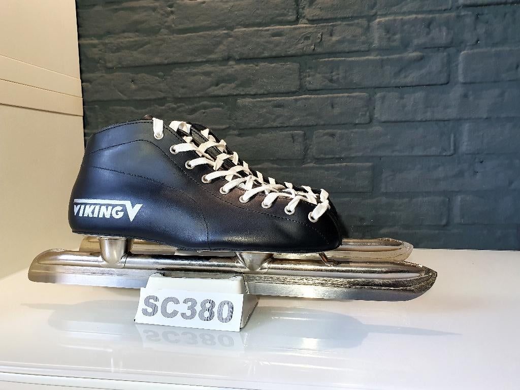 Viking Junior Tournoren Lage Laag Noren Leder Zwart Maat 39, Sport en Fitness, Schaatsen, Viking, Verzenden, Nieuw, Noren