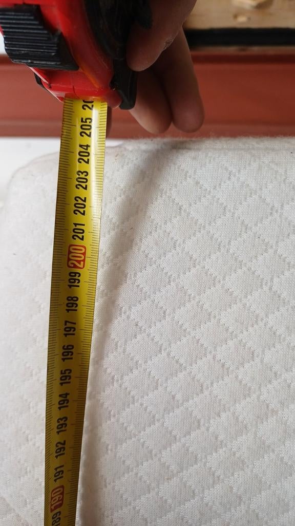 Matras en lattenbodem, Ophalen, Gebruikt, 90 cm, Eenpersoons
