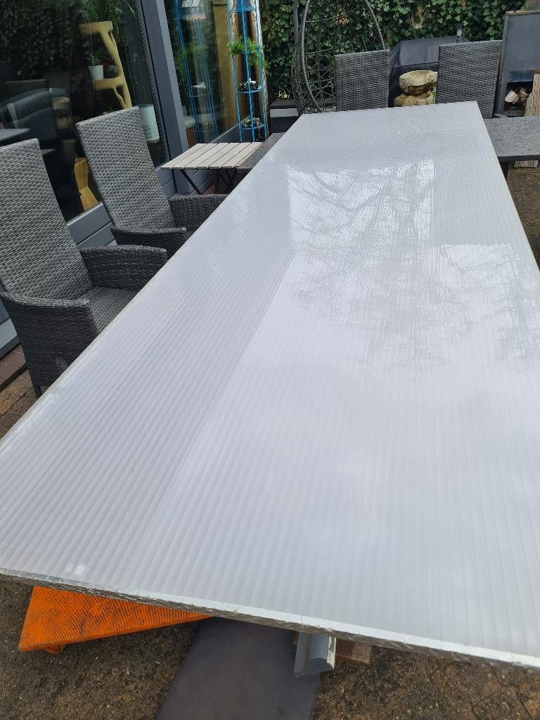 Polycarbonaat kanaalplaten, Ophalen, Zo goed als nieuw, Overige materialen, Minder dan 20 mm