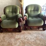 Prachtig Barok Bankstel - 3-zitsbank en 2 fauteuils, Ophalen