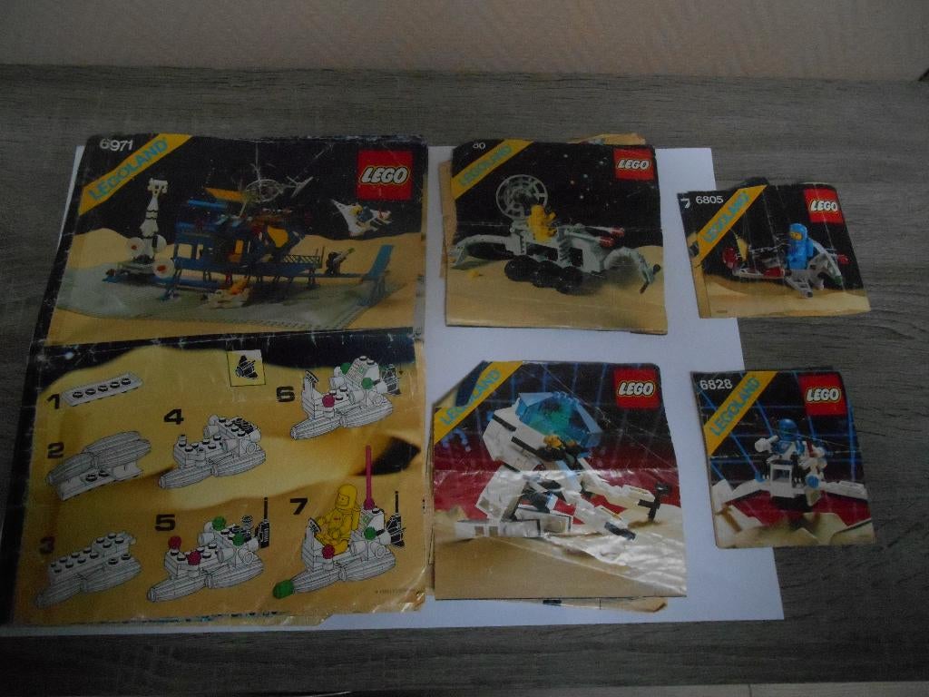 lego classic space ruimtevaart oud instructieboekje 6971, Ophalen, Gebruikt, Lego, Overige typen