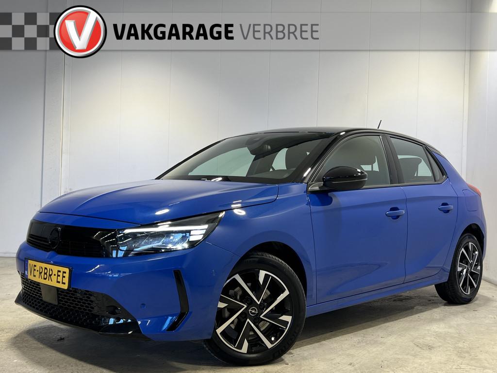 Opel Corsa 1.2 Turbo GS-Line | Android/Apple Carplay | Licht, Voorwielaandrijving, Stof, Gebruikt, Zwart
