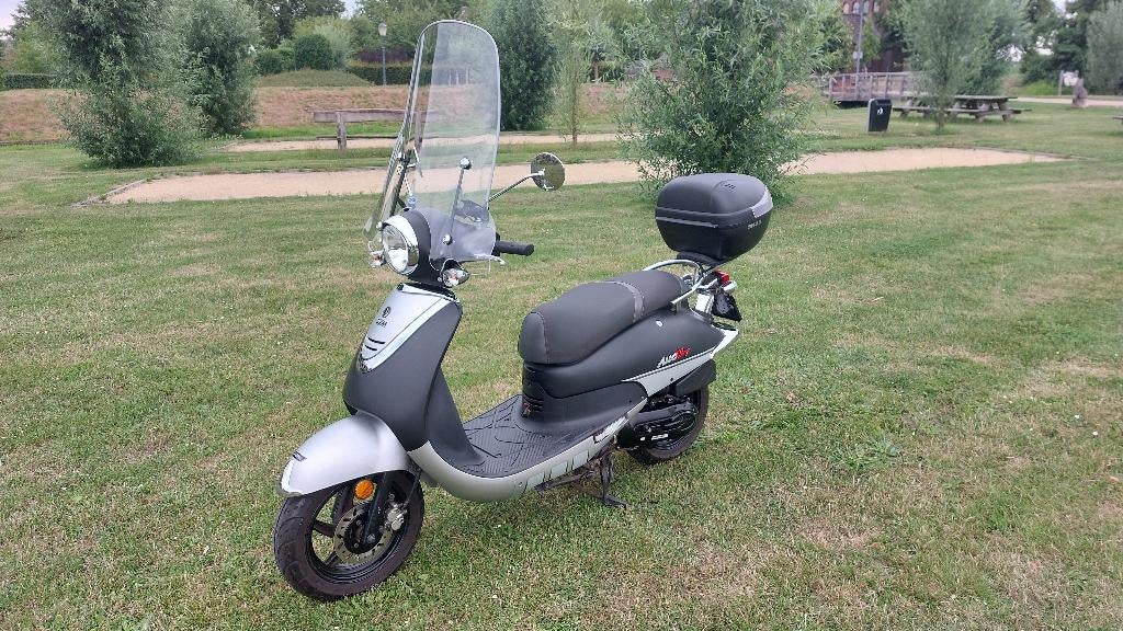Sym Allo-GT-25 snorscooter juli-2017 - 3.600 km 1e eigenaar, Ophalen, Gebruikt, Allo, Benzine