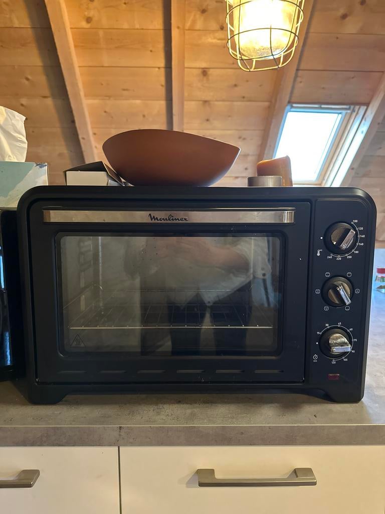 Moulinex Elektrische Oven - Compact en Efficiënt, Ophalen, Minder dan 45 cm, Gebruikt, Oven met grill