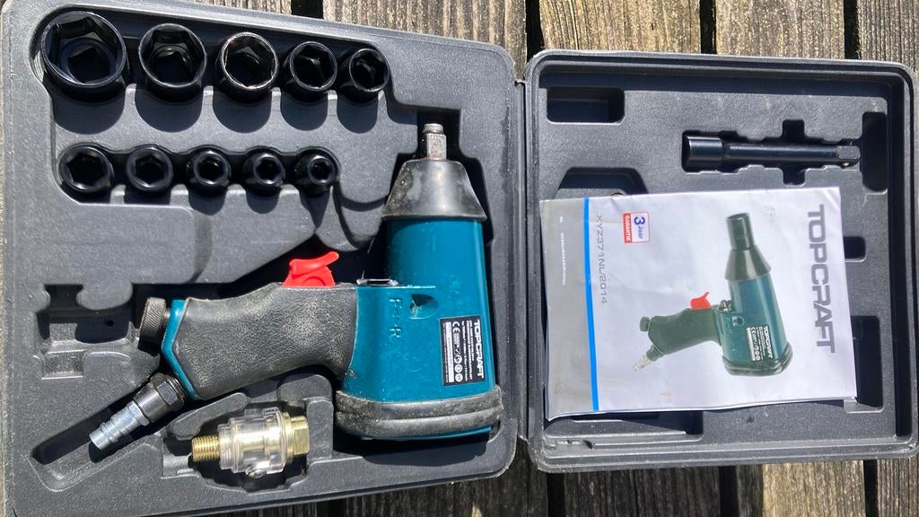 Topcraft lucht tol voor banden etc, Auto diversen, Ophalen of Verzenden, Zo goed als nieuw