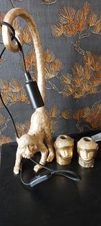 Tafellamp met 2 kandelaars, Ophalen of Verzenden