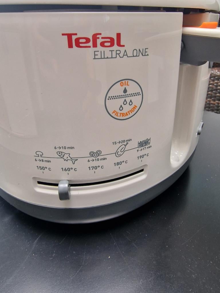 Tefal Filtra One Friteuse - Zo goed als nieuw, 2 tot 3 liter, Ophalen of Verzenden, Zo goed als nieuw, Uitneembare binnenpan