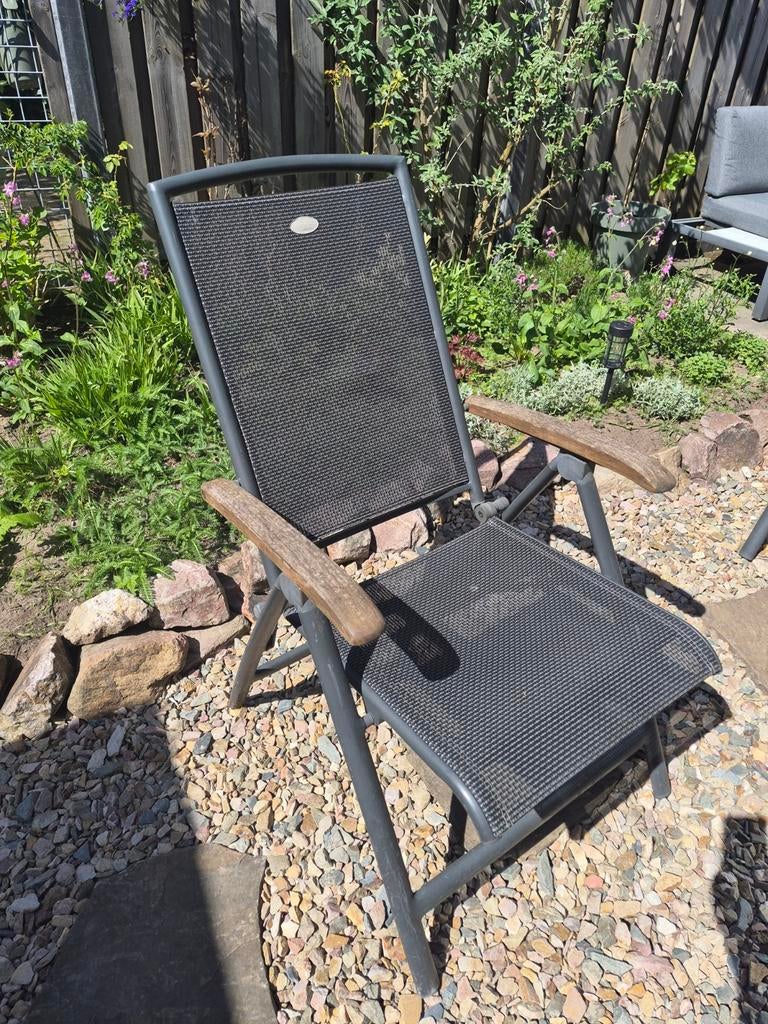 Hartman tuinstoelen (4 stuks), Ophalen, Gebruikt, Metaal, Inklapbaar