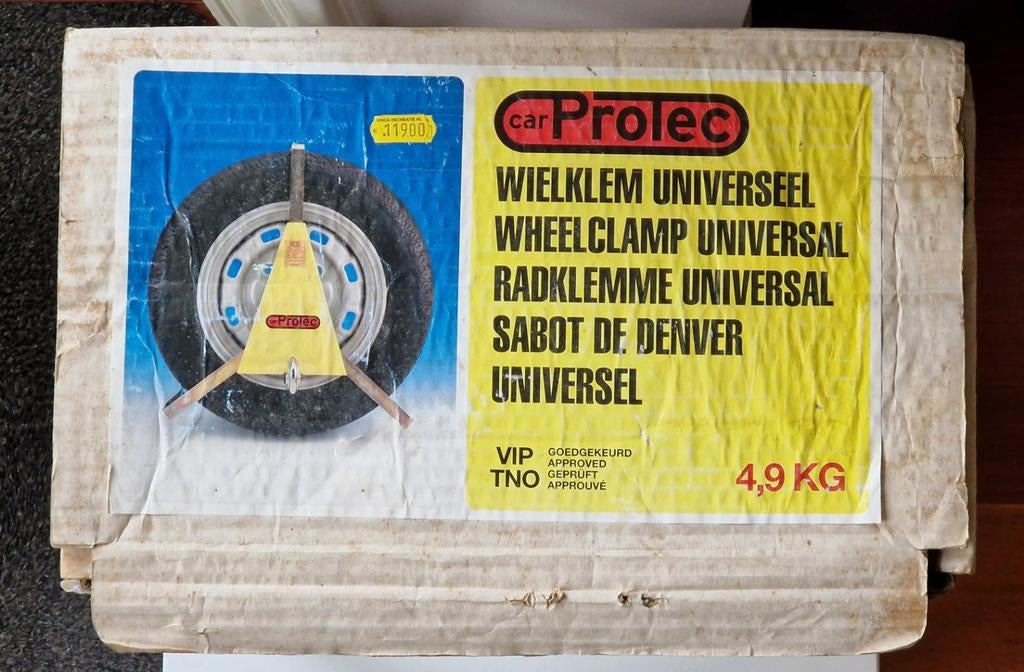 Car Protec Wielklem Universeel, Ophalen of Verzenden, Gebruikt