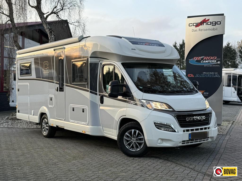 Carthago C-tourer T 148 LE H - 2018 - luxe camper lengtebed, Standaard zit, Ringverwarming, Fiat, Carthago