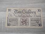 Replacement biljet 10 gulden geldzuivering Lieftinck, 1945, Ophalen of Verzenden, 10 gulden
