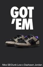 Nike SB Dunk Low Dashawn Jordan Copperhead (mt 44) NIEUW DS, Ophalen, Overige kleuren, Nike, Nieuw