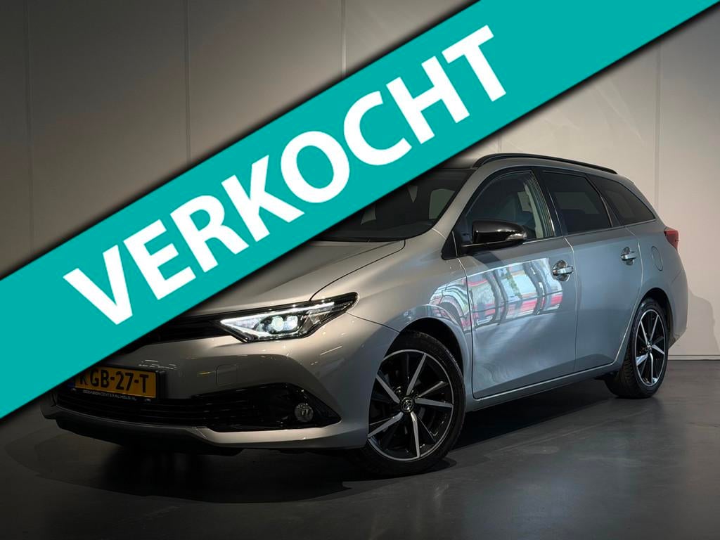 Toyota Auris 1.8 Hybrid Executive Go AUT /Clima/Cruise/LED/K, Stof, Gebruikt, Euro 6, Stoelverwarming