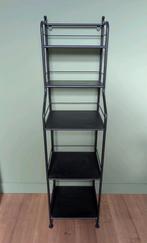 Stellingkast, zwart, 40x156 cm, Huis en Inrichting, Ophalen, Zo goed als nieuw