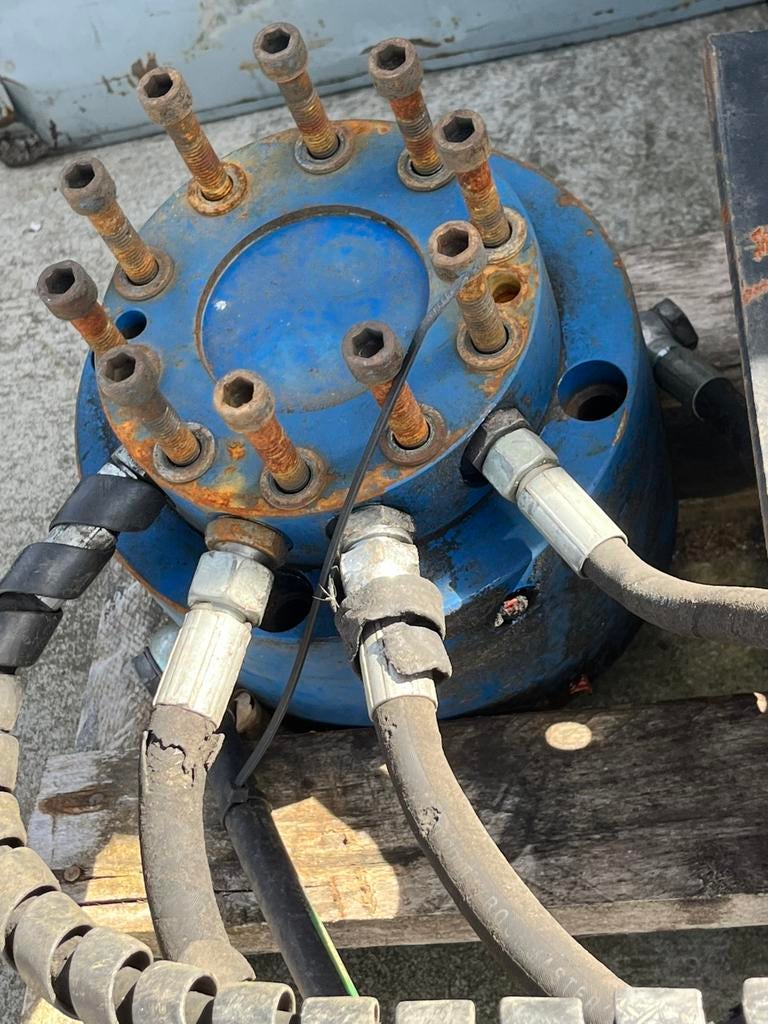 Eurograb rotator, Ophalen, Gebruikt