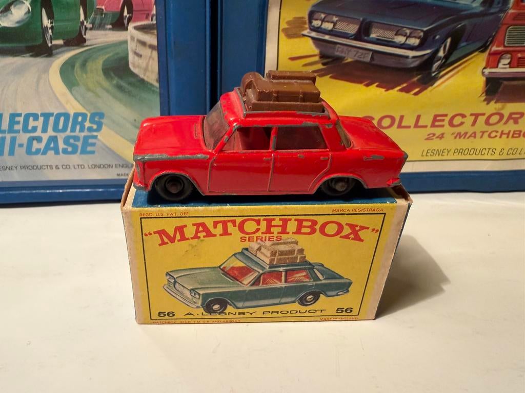 Matchbox Lesney Nr.56b Fiat 1500, Ophalen of Verzenden, Gebruikt, Auto
