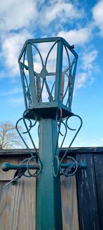 Lantaarnpaal, smeedijzer, Ophalen, Gebruikt, Staande lamp, Netvoeding