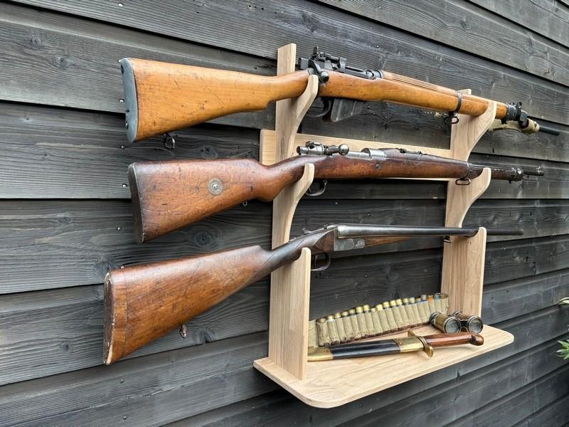 Wand rek T.B.V Geweer, Zwartkruit, Airsoft, Jacht, Klewang, Ophalen of Verzenden, Overige soorten, Nederland, Kunstobject