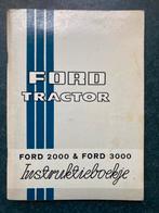 Ford instructie en onderhoud origineel boek 108 blz, Ophalen