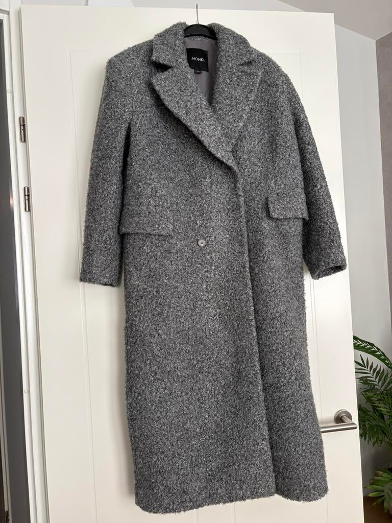 Monki oversized jas, Kleding | Dames, Jassen | Winter, Verzenden, Zo goed als nieuw