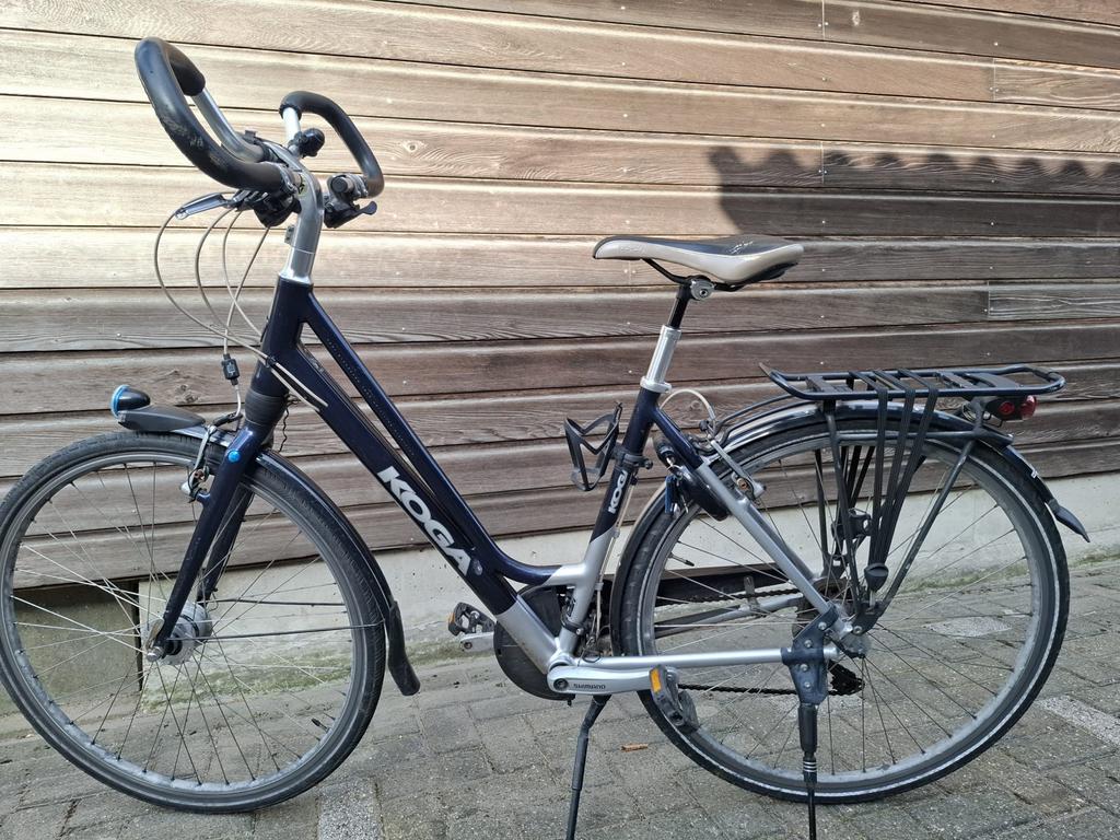 Koga damesfiets, Gebruikt, Velgrem, Versnellingen, 50 tot 53 cm