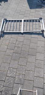 Tuin hek, dubbele poort, Ophalen, Gebruikt, IJzer, Spijlenhekwerk