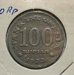 100 rupiah Indonesië 1973, Ophalen of Verzenden, Zuidoost-Azië