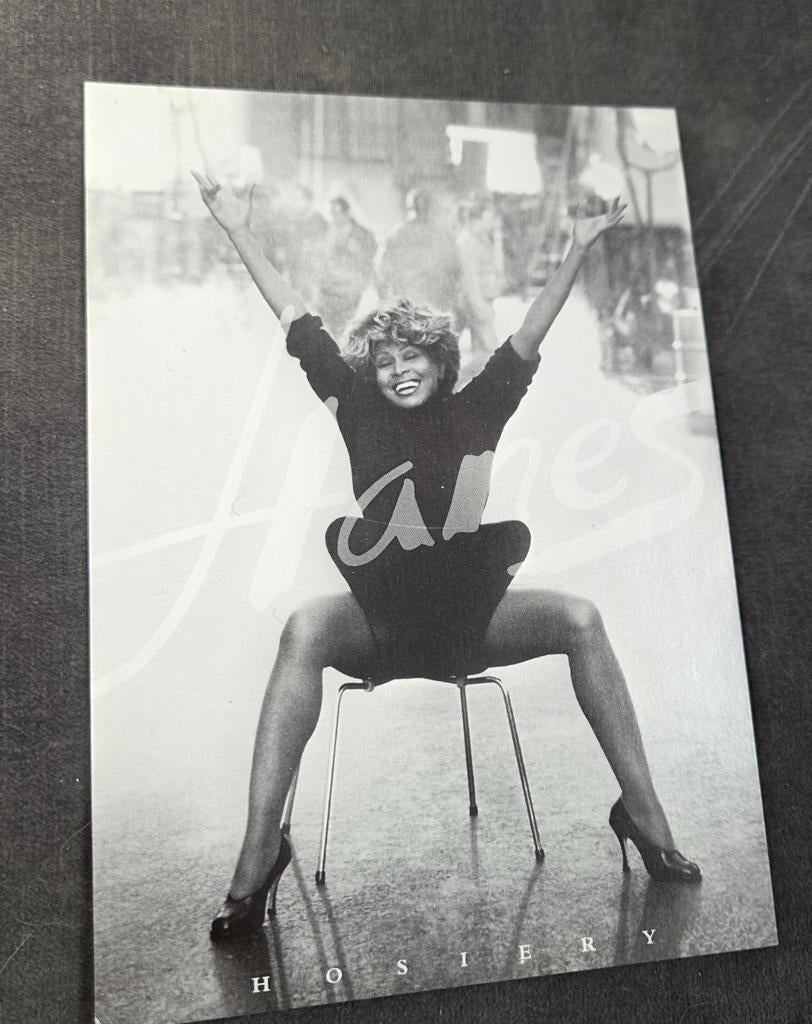 Tina Turner, Verzamelen, Ansichtkaarten | Themakaarten, Ongelopen, 1980 tot heden, Sterren en Beroemdheden, Verzenden