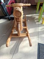 Houten hobbelmotor - Zeer nette staat, veilig en stabiel, Ophalen of Verzenden