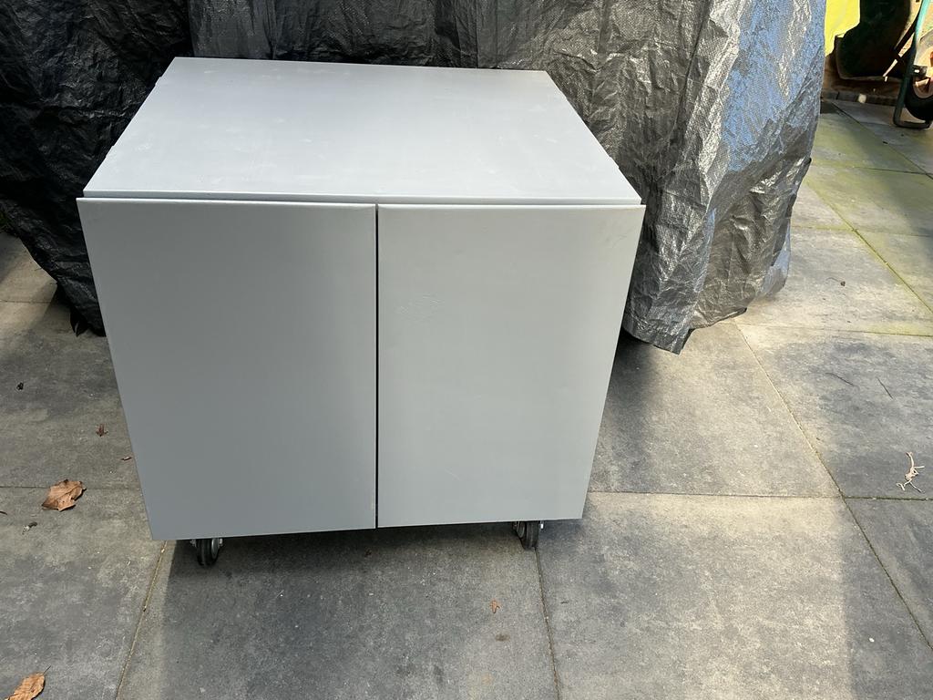 Metalen werkkast op wielen, Ophalen of Verzenden, Zo goed als nieuw