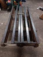 Stalen stelling met legborden, Ophalen