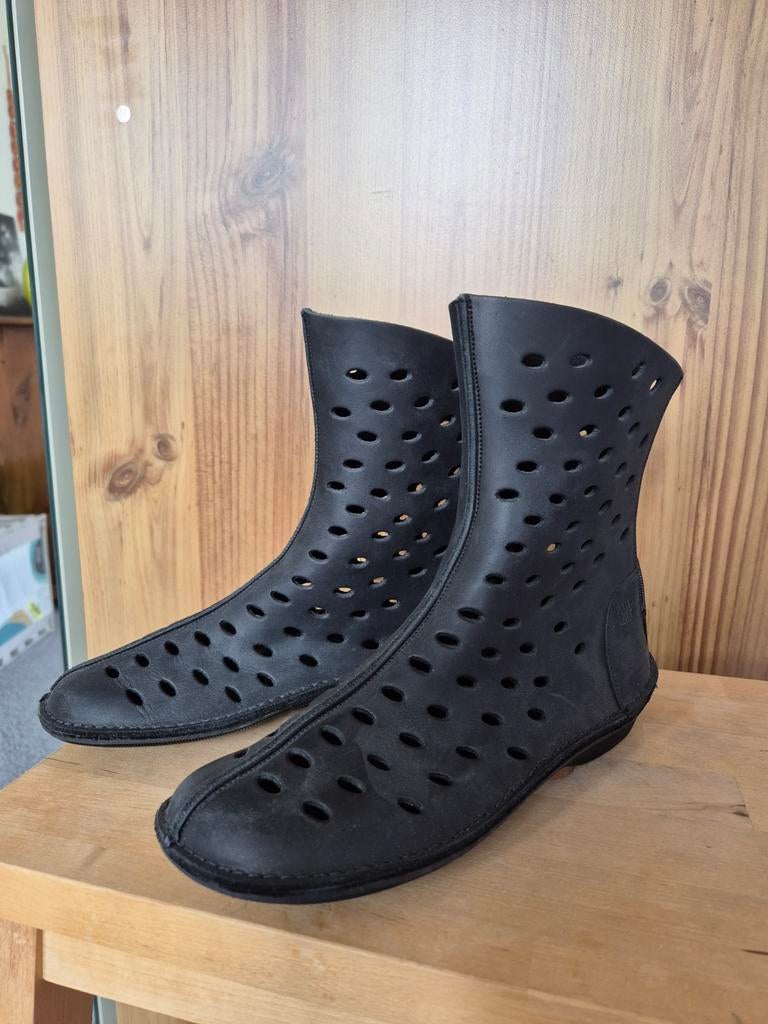 Zwarte loints laarzen met rits maat 37, Zwart, Ophalen of Verzenden, Zo goed als nieuw, Loints