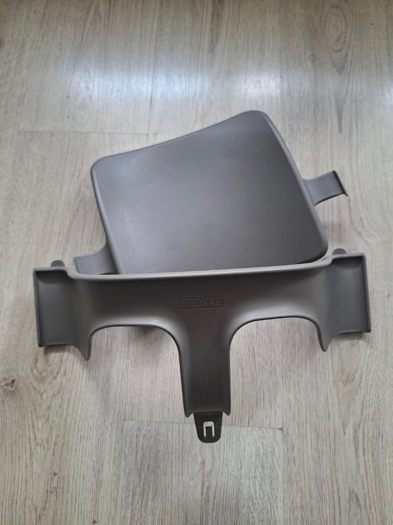 Stokke babyset tripp trapp | hazy grey, Kinderen en Baby's, Kinderstoelen, Ophalen of Verzenden, Zo goed als nieuw, Meegroeistoel