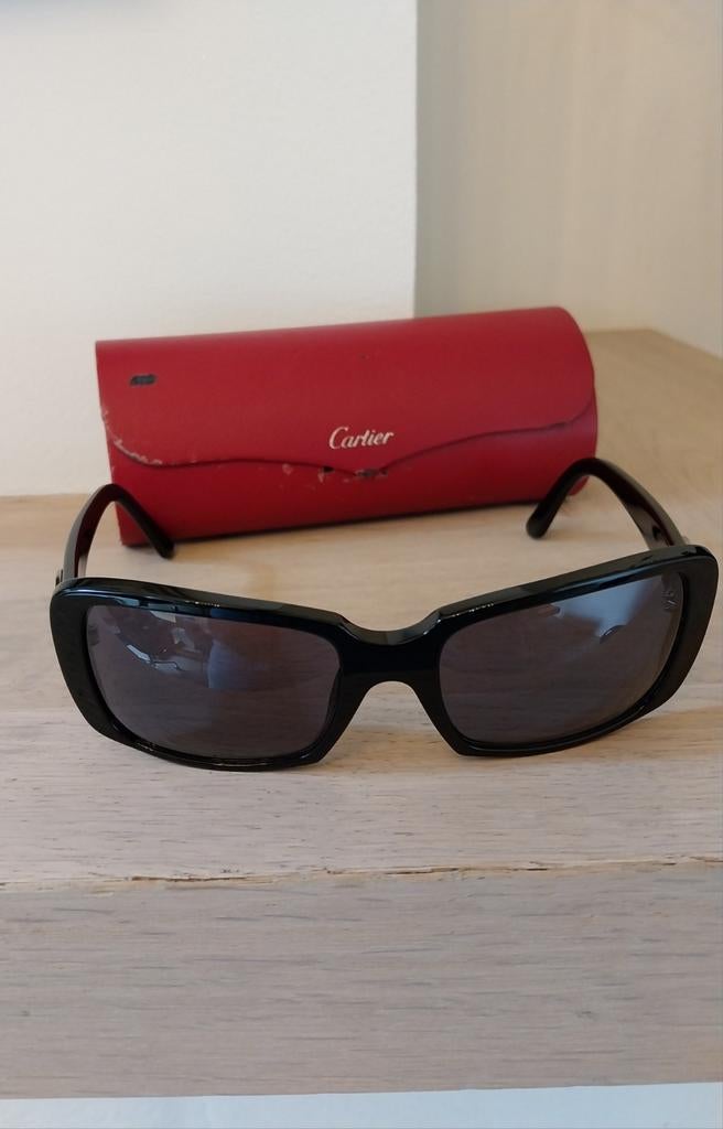 Cartier Zonnebril, Overige merken, Zonnebril, Zwart, Ophalen of Verzenden