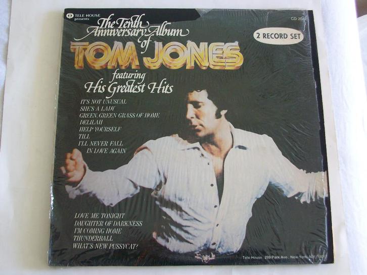 6 lp's van  TOM JONES wo. 2 X 2LP Set, Cd's en Dvd's, Vinyl | Pop, Gebruikt, 1960 tot 1980, 12 inch, Ophalen of Verzenden