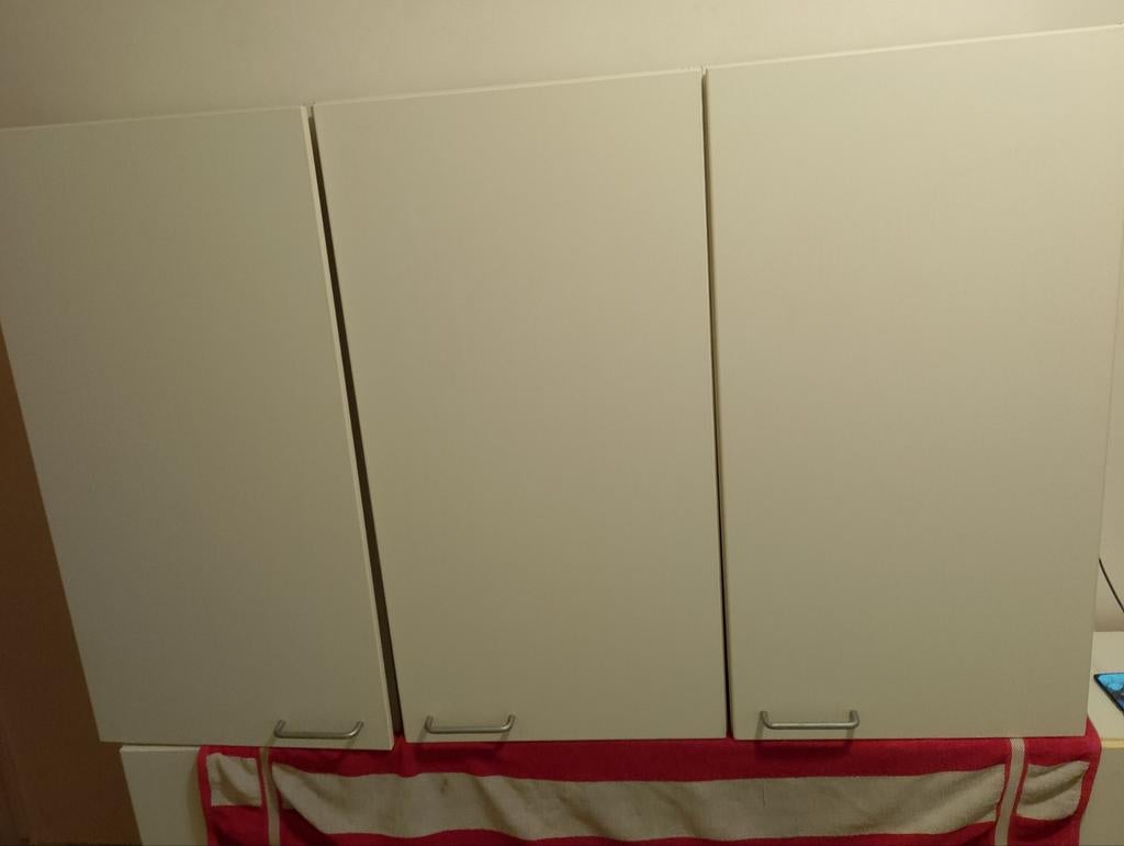 3 gebruikte Bruynzeel keuken bovenkastjes, Ophalen