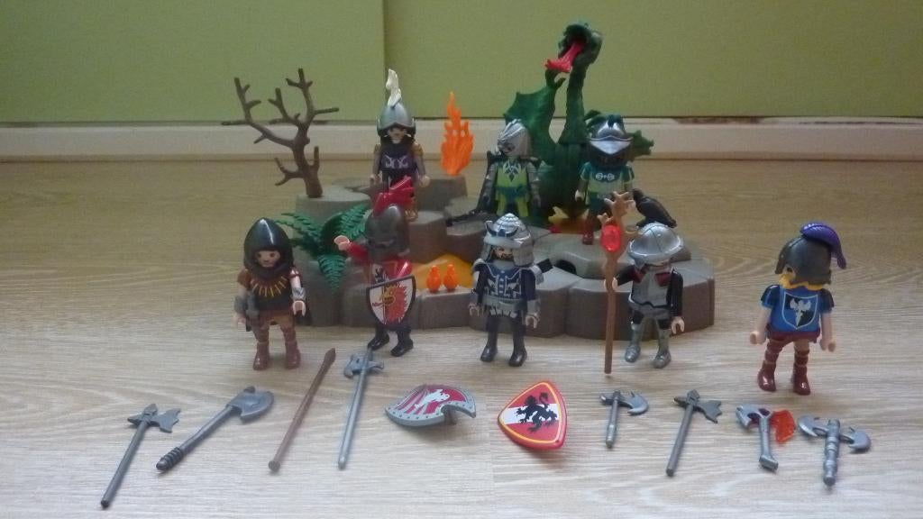 playmobil drakeneiland 4147 en drakenrots 4006, Kinderen en Baby's, Speelgoed | Playmobil, Ophalen of Verzenden