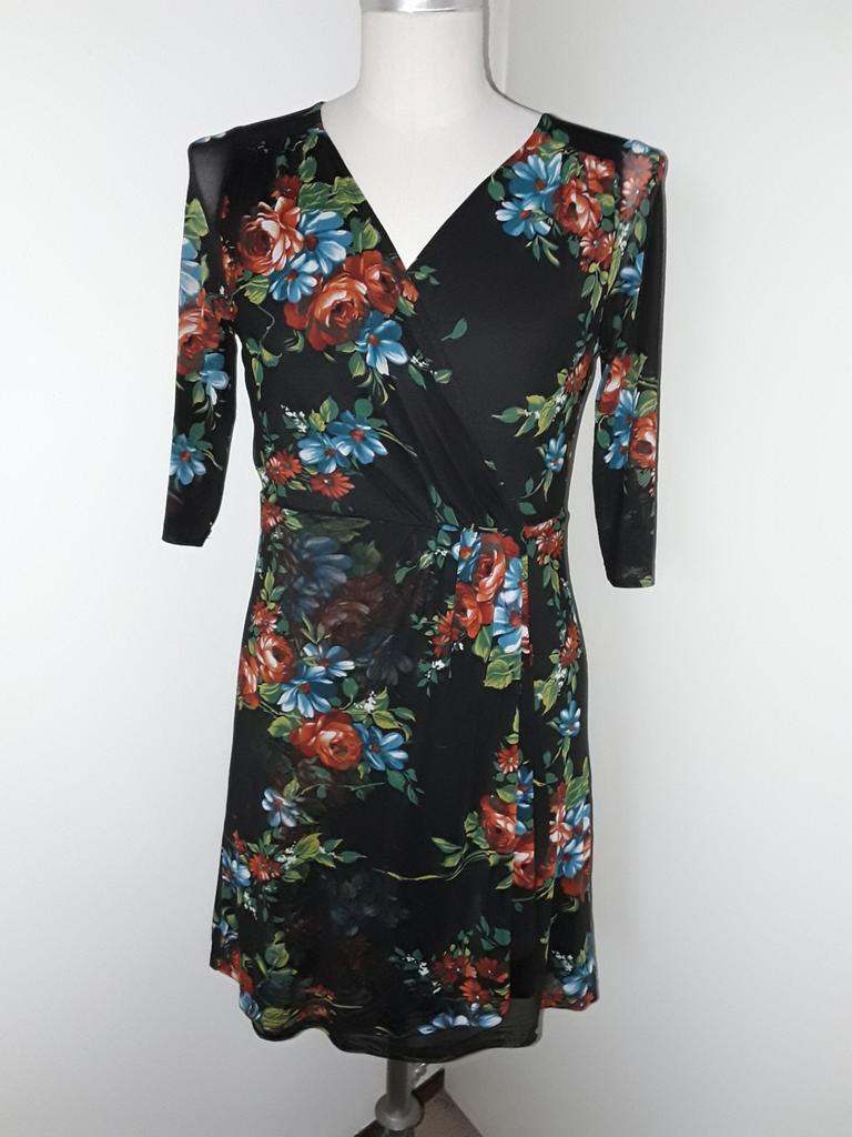 Zwarte King Louie jurk mt M, Kleding | Dames, Jurken, Maat 38/40 (M), Zwart, Ophalen of Verzenden, Zo goed als nieuw