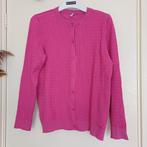 Hema vest maat L - Roze gebreid vest, Maat 42/44 (L), Ophalen of Verzenden, Roze, Gedragen