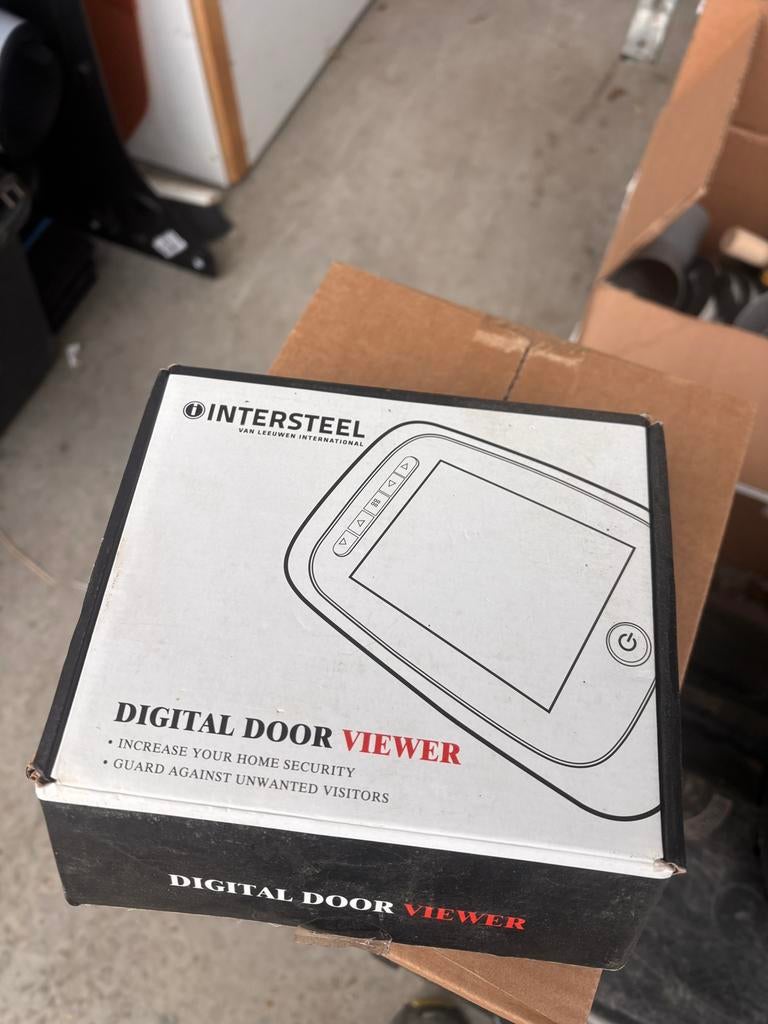Digitale deur spion, Ophalen of Verzenden, Zo goed als nieuw