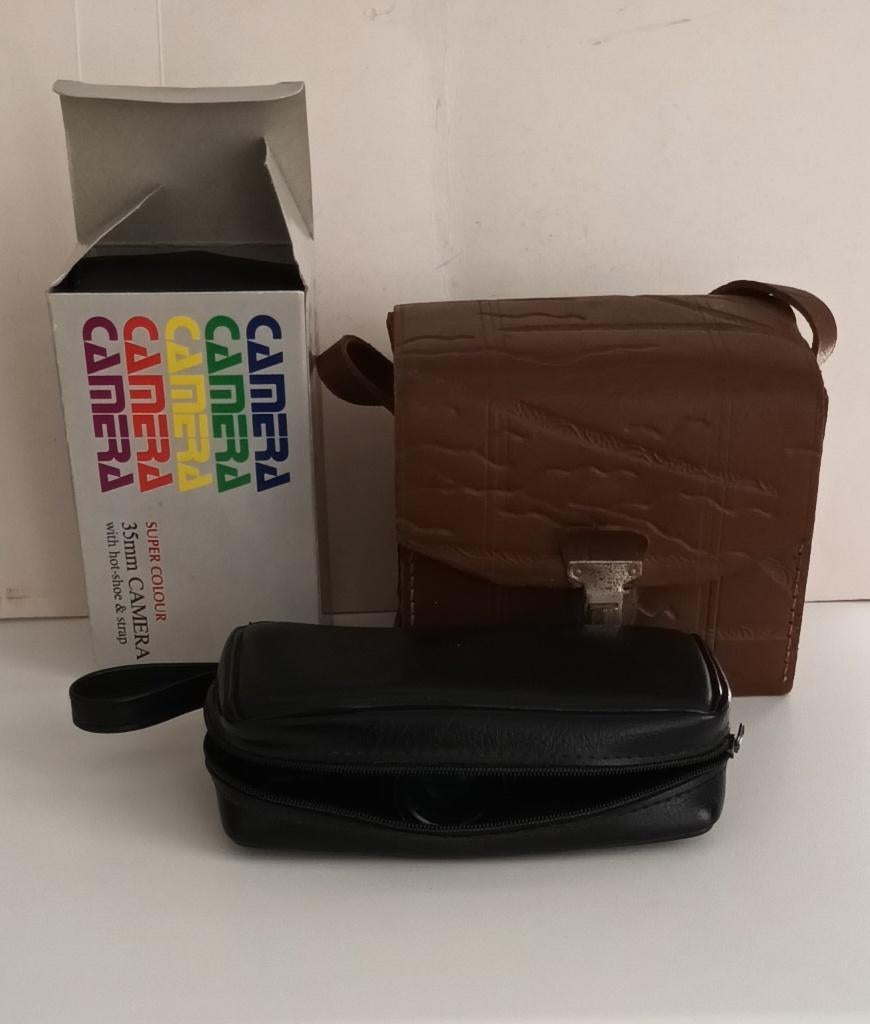 Lot 3x oude fototoestellen Kodak Keystone optische lens, Ophalen of Verzenden, Gebruikt, Compact, Kodak