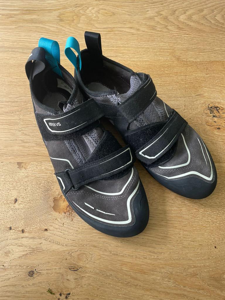 Klimschoenen Scarpa Reflex maat 44, Sport en Fitness, Klimsport, Ophalen of Verzenden, Gebruikt, Klimsportschoenen