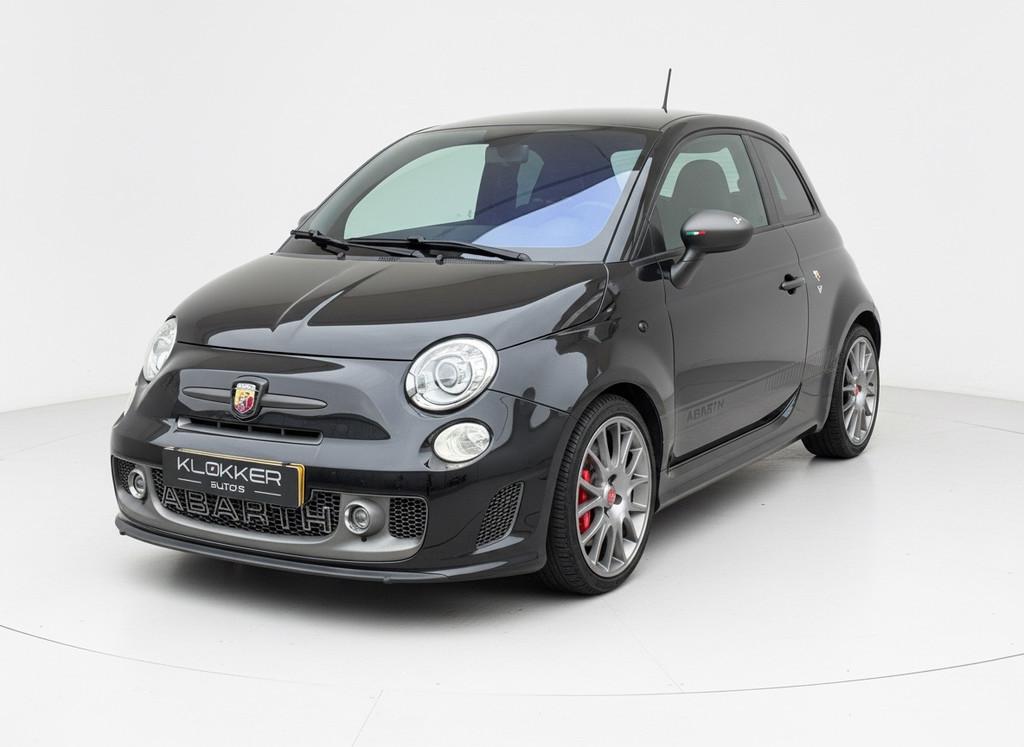 Fiat 500 1.4 T-Jet Abarth 595 Competizione Brembo | 203 PK |, Auto's, Fiat, Voorwielaandrijving, 4 stoelen, Zwart, Bedrijf